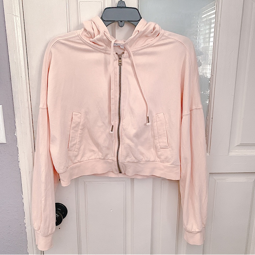 Young Fabulous & Broke peach jogger hoodie set Size Small